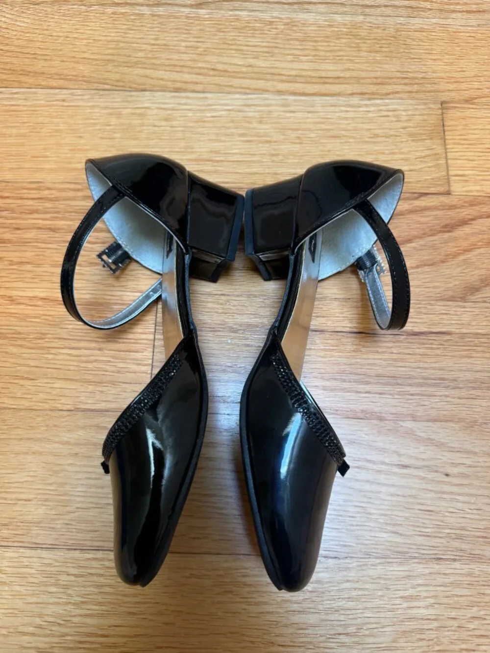 Sparkle & Tux black heels